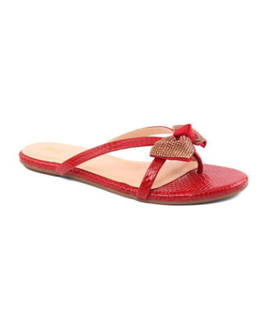 WOMEN "NAJWA" FLAT EVENING SLIPERS