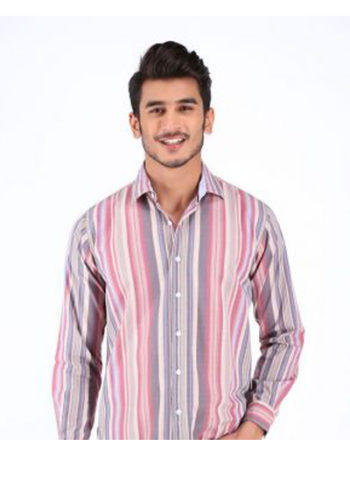 Pink Checks Casual Shirts