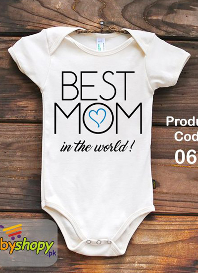 best mom in the world Romper
