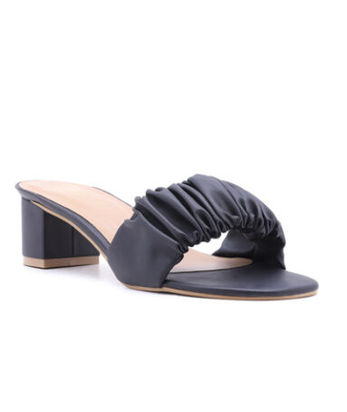 Black Color Formal Slippers FR7690