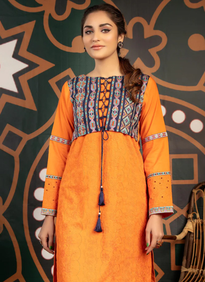 Exclusive Embroidered Lawn Stitch Kurti