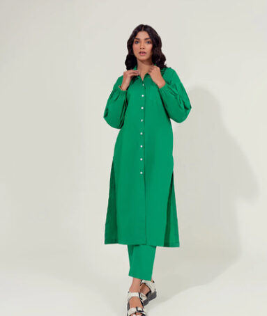 Forest Green Color Dress For Women