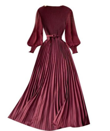 Burgundy Khloe Dress For Women