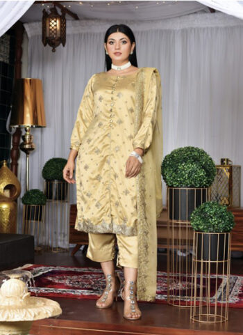 Pure Silk Front Open Cuffed Sleeves